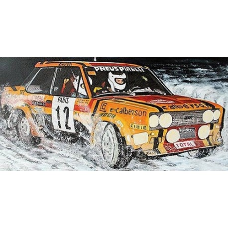 Fiat 131 Abarth 12 Rallye Monte Carlo 1980 Mouton Arrii Minichamps 155801212