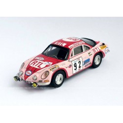 Alpine Renault A110 92 Rallye du Portugal 1972 Hoepfner Vanoni Trofeu TRORRAL64