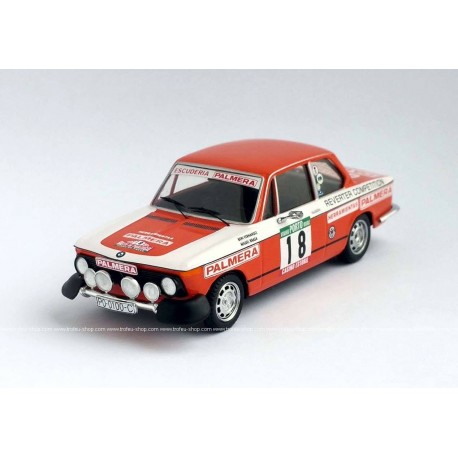 BMW 2002 Tii 18 Rallye du Portugal 1976 Fernandez Brasa Trofeu TRORRAL69