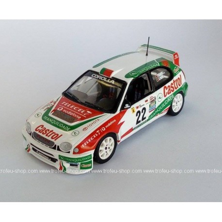 Toyota Corolla 22 Rallye du Portugal 2001 Matos Cheves Paiva Trofeu TRORRAL71