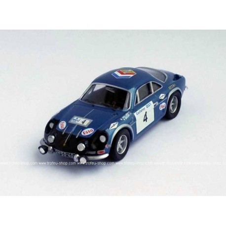 Alpine Renault A110 4 Rallye d'Irlande 1971 Hollier Short Trofeu TRORRIR01