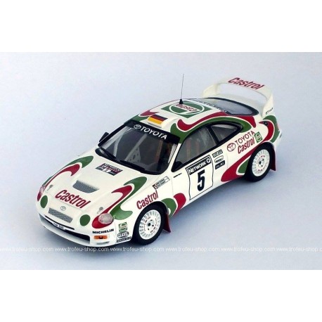 Toyota Celica GT Four 5 RAC Rally 1996 Schwarz Giraudet Trofeu TRORRUK04