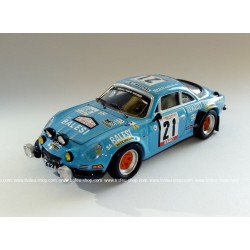 Alpine Renault A110 21 9ème Tour de Corse 1978 Balesi Cirindini Trofeu T0843