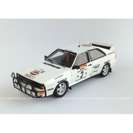 Audi Quattro 2 Rallye Bandama 1983 Lampi Harsch Trofeu T1627