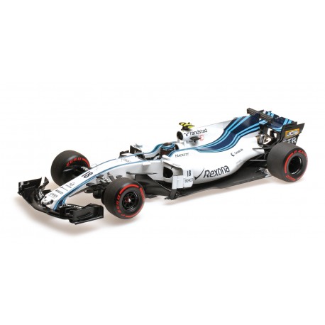 Williams Mercedes FW40 18 F1 Abu Dhabi 2017 Lance Stroll Minichamps 117172018