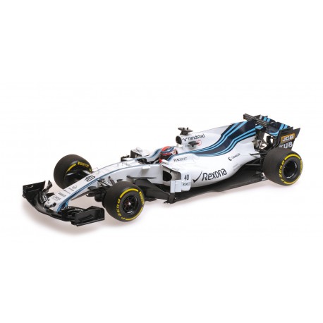 Williams Mercedes FW40 40 F1 Abu Dhabi Testing 2017 Robert Kubica Minichamps 117172040