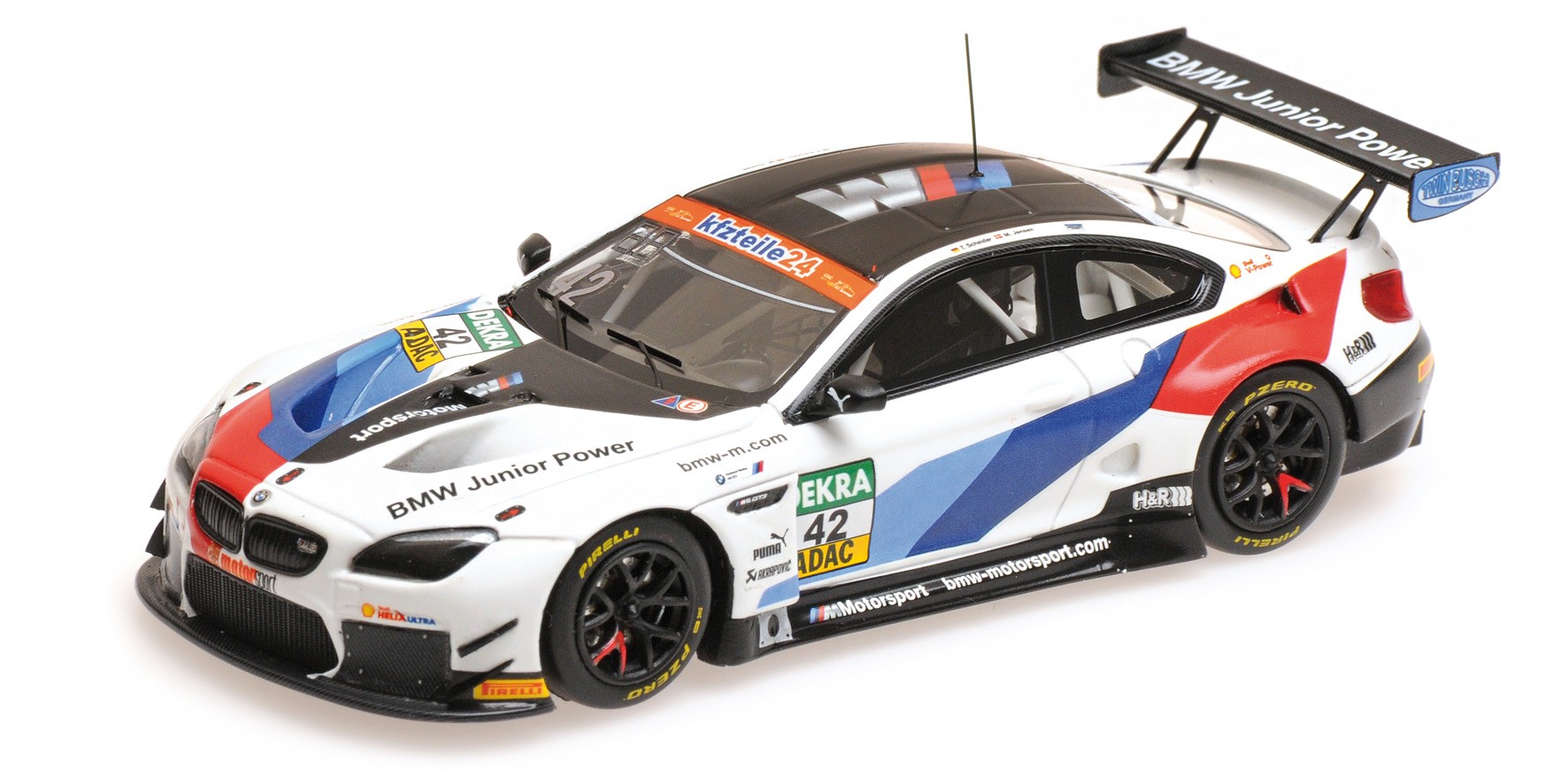Bmw M6 Gt3 42 Adac Gt Masters 2018 Minichamps 447182642 Miniatures Autos Motos