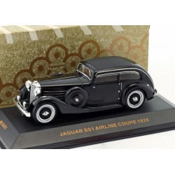 Jaguar SS1 Airline Coupe 1935 Black IXO MUS063