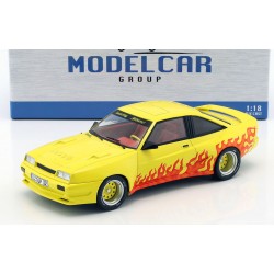 Opel Manta B Mattig 1991 Yellow and Decorated MCG MCG18115