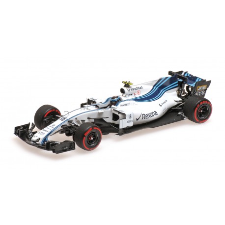 Williams Mercedes FW40 18 F1 Abu Dhabi 2017 Lance Stroll Minichamps 417172018