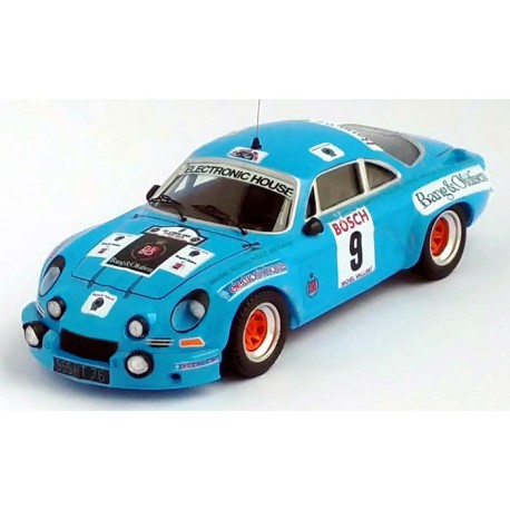 Renault Alpine A110 9 Rallye Ypres 1975 Nusbaumer Jimmy Trofeu TRORRBE04