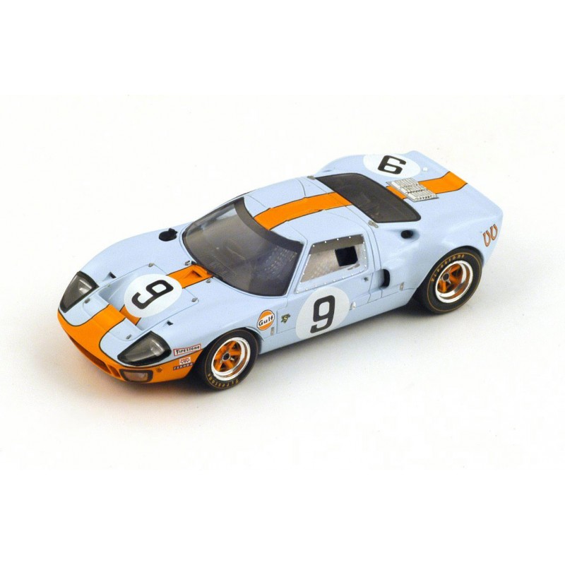Spark Ford GT40 Le Mans 24 Hour 1968 Willy Mairesse & 'Beurlys' S4540 1