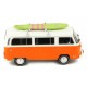 Volkswagen T2 - Bus Surfboard 1975 Orange and white IXO IXOCLC302