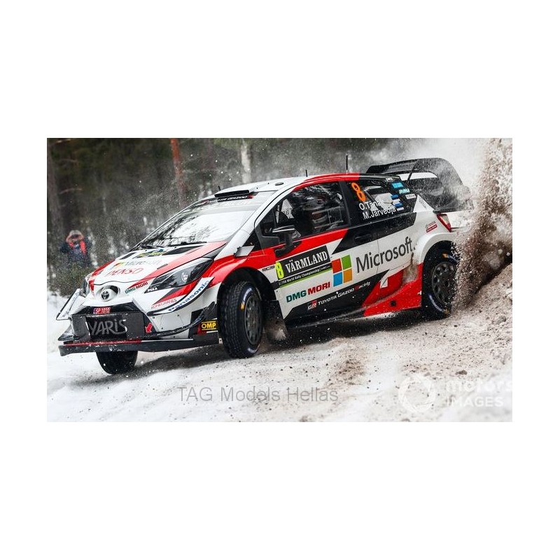 Toyota GR Yaris Rally1 Hybrid n° 18 2ème Rallye Safari 2024 1/43 Spark