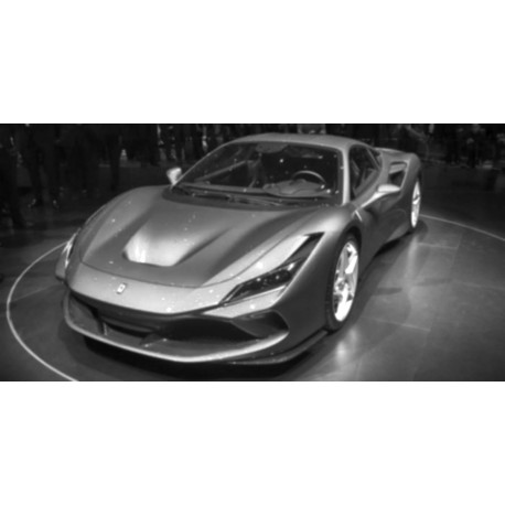 Ferrari F8 Tributo Giallo Tristrato Looksmart LS503C