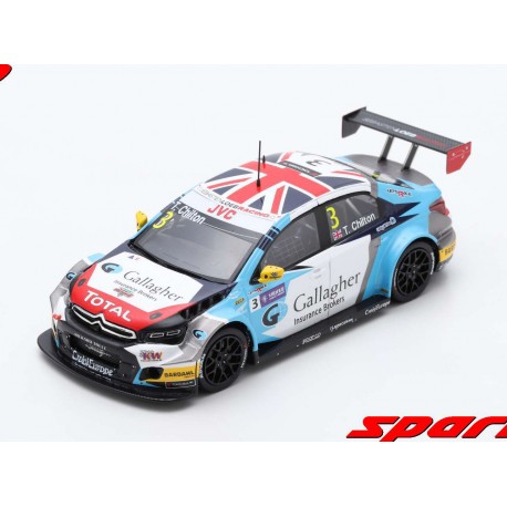 Citroen C-Elysée 3 WTCC Macau Round 2 2017 Tom Chilton Spark SA159