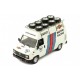 Fiat Ducato Assistenza Lancia Martini with roof rack and tyres Livery Martini 1984 IXO CLC306R