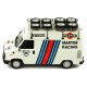 Fiat Ducato Assistenza Lancia Martini with roof rack and tyres Livery Martini 1984 IXO CLC306R