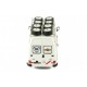 Fiat Ducato Assistenza Lancia Martini with roof rack and tyres Livery Martini 1984 IXO CLC306R