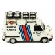 Fiat Ducato Assistenza Lancia Martini with roof rack and tyres Livery Martini 1984 IXO CLC306R