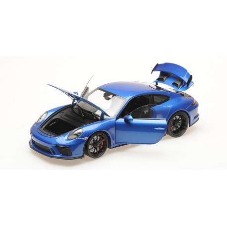 Porsche 911 GT3 2017 Blue Metallic Minichamps 110067030