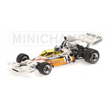 McLaren Ford M19 F1 Afrique du Sud 1972 Peter Revson Minichamps 530720014