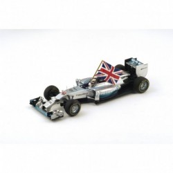 Mercedes F1 W05 F1 Abu Dhabi 2014 Lewis Hamilton Spar 18S159