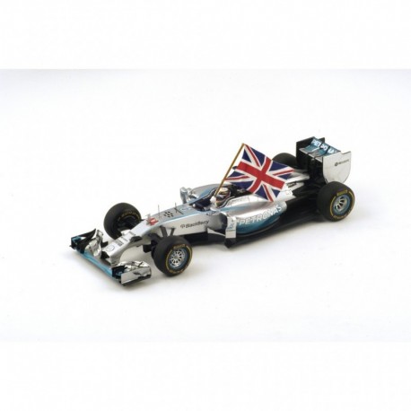Mercedes F1 W05 F1 Abu Dhabi 2014 Lewis Hamilton Spar 18S159