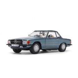 Mercedes 350 SL Hardtop Bleue 1977 Sunstar SUN4666
