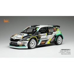 Skoda Fabia R5 11 Rallye du Condroz 2018 de Cecco Humblet IXO 18RMC031