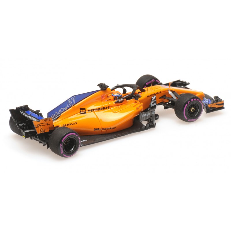 McLaren Renault MCL33 F1 Alonso 2018 - Minichamps 1/43 - Neuve