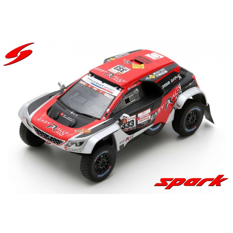 Voiture Télécommandée Peugeot 3008 Dakar Loeb 2019
