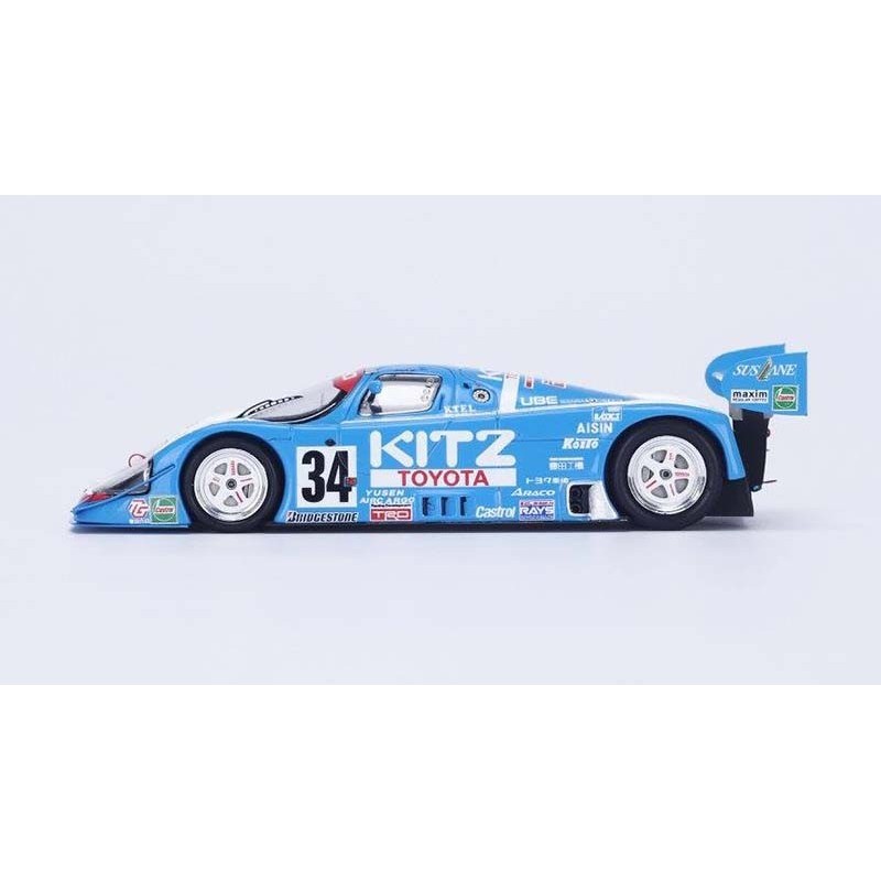 Toyota TS010 33 2ème 24 Heures du Mans 1992 Spark S7703 - Miniatures Autos Motos