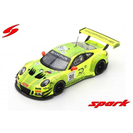 Porsche 911 GT3 R 911 24 Heures de Spa Francorchamps 2018 Spark SB215