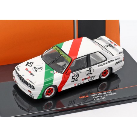 BMW M3 E30 52 ETCC 1988 Laffite Grouillard IXO GTM132