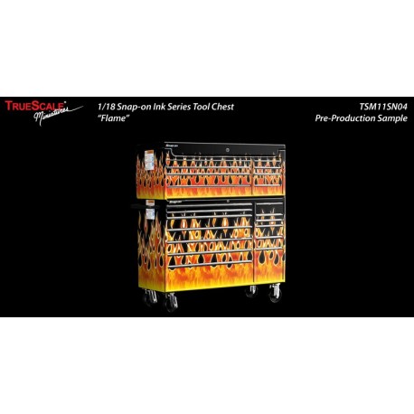 Snap On Ink Series 1/18 Flame Truescale TSM11SN04