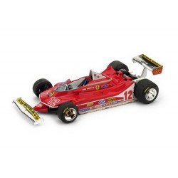 Ferrari 312 T4 12 F1 Grand Prix de France 1979 Gilles Villeneuve Brumm BRUR512