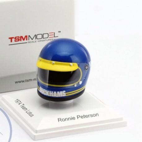 Casque Helmet Ronnie Peterson Team Lotus 1974 Truescale TSM15AC10
