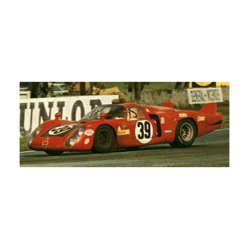 Mini Kit Le Mans 1/43 - Fiat Dino #46 - 24 Heures Du Mans 1968 - TRÈS RARE - NEUF