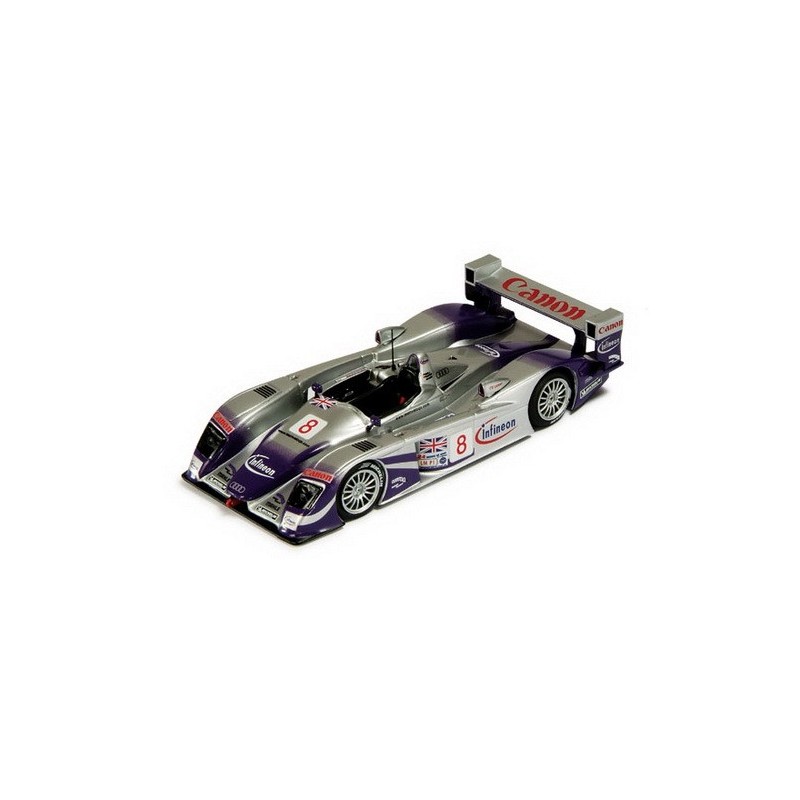 Audi R8 2 24 Heures du Mans 2005 Spark S180005 - Miniatures