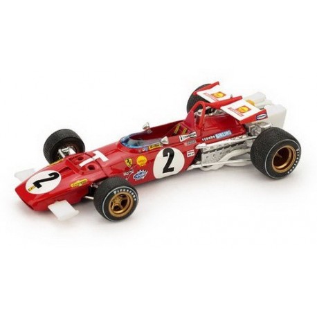 Brumm Ferrari 312B #2 Jacky Ickx Gp Italie 1970 1/43 With Driver R313C