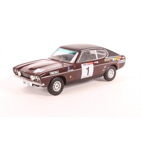 Ford Capri MKI 3000GT 1 Avon Tour of Great Britain 1973 Roger Clark Corgi VA13303