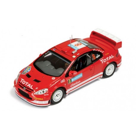 Peugeot 307 WRC 8 Rallye de Suède 2005 Martin Park IXO RAM183