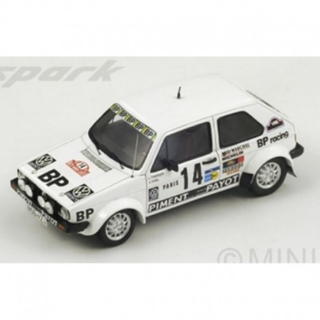 Volkswagen Golf MK1 14 Rallye Monte Carlo 1980 Therier Vial Spark S3210