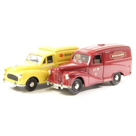 Austin A40 Morris Minor British Rail Service Vans Corgi BR1002