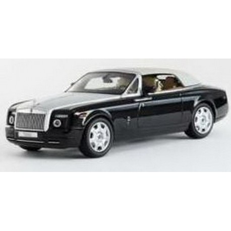 Rolls Royce Phantom Drophead Coupe Diamond Black Kyosho KYO5532DBK