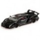 Lamborghini Veneno 2014 Black with Red Character Line Kyosho KYO5571BKR
