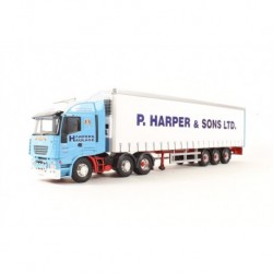 Iveco Stralis Fridge Curtainside P Harper & Sons LTD Ramsey, Cambridgeshire L.E. Corgi CC15006