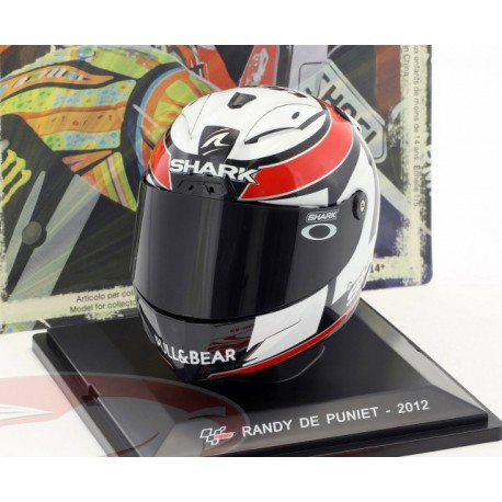 Casque 1/5 Randy de Puniet Moto GP 2012 IXO GC018