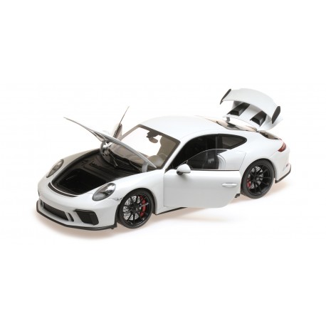 Porsche 911 GT3 2017 White Metallic Minichamps 110067032